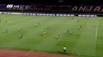 ببینید| سوپرگل منیر، گل اول استقلال به مس رفسنجان