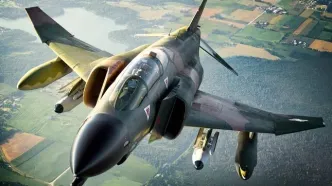 پرواز شبح، یکی از برترین جنگنده‌های تاریخ در آسمان ایران/ عکس