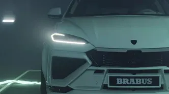 ترکیب جذاب برابوس و شاسی بلند لامبورگینی / عکس