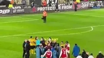 ویدئو: حرکت خشن ژسوس پس از تساوی ناامیدکننده آرسنال