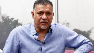 حضور علی دایی در پیست اسکی دربندسر