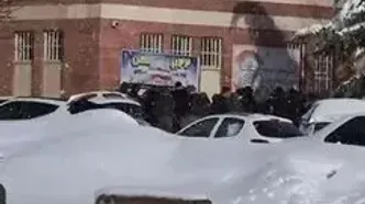 بارش سنگین برف در مرز تمرچین