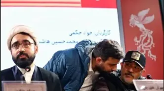 حضور یک روحانی در جشنواره فیلم فجر که یک فیلم را کارگردانی کرده است + عکس