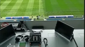 سوتی وحشتناک عجیب گزارشگر بازی استقلال