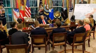 پیام پنهان ترامپ در یک عکس دستکاری شده