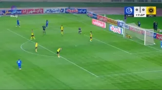 گل نخست استقلال خوزستان به سپاهان + ویدئو