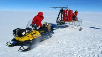 چه چیزی زیر یخ‌های قطب جنوب پنهان شده است؟