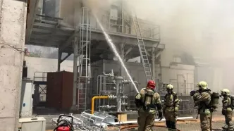 روایت رسمی از آتش‌سوزی در اداره برق آلستوم