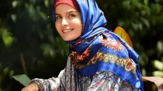 «غزاله اکرمی» (سوجان) در 19 سالگی در پشت‌صحنه دومین سریالش