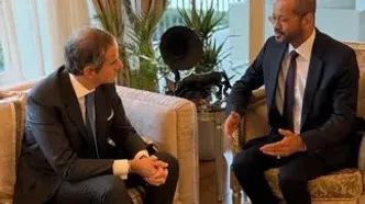 دیدار وزیر خارجه عمان با رافائل گروسی