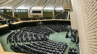 استایل جالب نماینده مجلس در صحن علنی