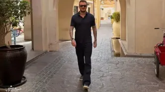 شغل جدید دیوید بکام: پخت نان ایرانی!