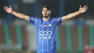 ویدیو| گل اول استقلال به فجر/ تیزهوشی سعید سحرخیزان روی توپ بادآورده