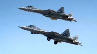 سوخو ۵۷ از مرز روسیه عبور کرد