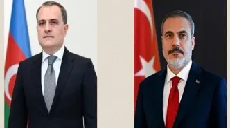 وزرای خارجه ترکیه و جمهوری آذربایجان درباره تحولات منطقه رایزنی کردند