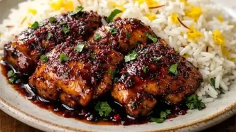 مرغ سماقی با رب انار؛ طعمی متفاوت برای یک وعده خاص