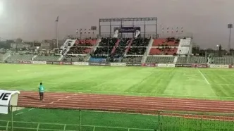 خرابی چمن‌زن ورزشگاه در آستانه بازی استقلال!