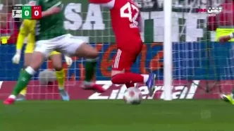 گل اول بایرن مونیخ به وردربرمن ببینید + ویدیو