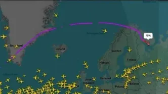 محو هواپیمای آمریکا پس از ورود به حریم هوایی کشور+عکس