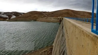 تصاویر؛ روزهای کم آبی در سد اکباتان همدان