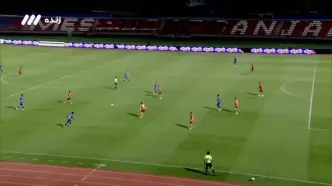 گل اول استقلال به مس رفسنجان + ویدئو