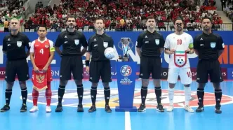 گزارش تصویری دیدار تیم ملی فوتسال ایران و اندونزی