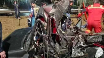 تصادف وحشتناک؛ برخورد کامیون و پراید در بزرگراه رستگاری مقدم | چند نفر فوت شدند؟