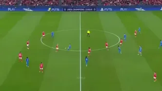 ویدئو: نمایش بی‌نقص هافبک رئال مادرید مقابل بنفیکا