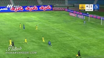 ویدیو| گل دوم استقلال به شمس آذر (سحرخیزان)/ سحرخیزان موشک زد