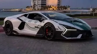 خودروی دست ساز ایرانی ماشین پلیس دبی شد!