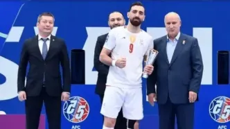 آسیا در مشت یک ایرانی؛ بهترین بازیکن تورنمنت انتخاب شد