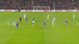 خلاصه بازی کریستال پالاس 2 - برنلی 3 + ویدئو