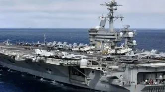 آرایش دریایی شناورهای آمریکا در آب‌های‌ جنوب چه تغییراتی داشته است؟ + جدول