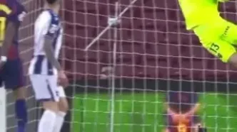 ویدئو: دبل سیو فوق‌العاده دروازه‌بان لوانته مقابل بارسلونا