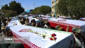 ورود پیکر پاک ۸۵ شهید دفاع مقدس از مرز آبی اروند