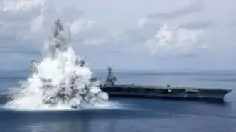 اولین تهدید رسمی برای نابودی ناوهای آمریکایی در خلیج فارس/ ویدئو