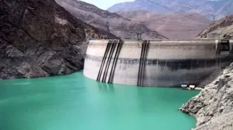 افزایش روند خالی شدن حجم آب سدطالقان