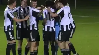 ویدئو: شلیک تاریخی گلر نیوکاسل از محوطه جریمه خودی