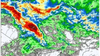 هشدار تشدید فعالیت سامانه بارشی در ۲۰ استان کشور تا پایان هفته