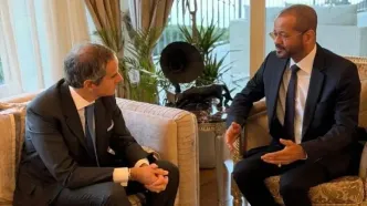 دیدار وزیر خارجه عمان با گروسی در حاشیه مذاکرات ژنو