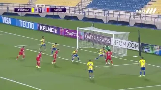 ویدیو: گل اول تراکتور به الغرافه توسط هاشم‌نژاد