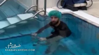 ویدیو| ماشاریپوف مشغول ریکاوری؛ او واقعا عمل کرده؟!