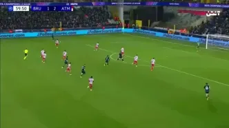 خلاصه بازی کلوب بروژ 3 - اتلتیکو مادرید 3