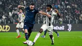 یوونتوس در لحظات پایانی مقابل لاتزیو از شکست گریخت