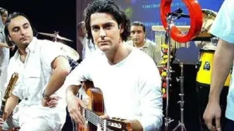 کنسرت محمدرضا گلزار در ۲۵ سال پیش/ ویدئو