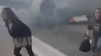 هدف قرار گرفتن هواپیمای اسرائیلی در فرودگاه بن‌گوریون