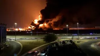 حمله پهپادی به تاسیسات آرامکو