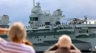 ناو هواپیمابر انگلیسی به خاورمیانه اعزام نخواهد شد