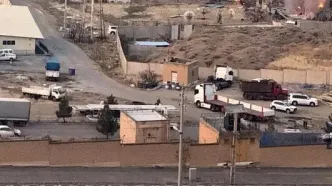 صبح امروز: تصاویری از بزرگراه ارتش پس از حمله