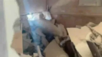 ماجرای یک موشک عمل‌نکرده در وسط دیوار یک منزل مسکونی در تهران